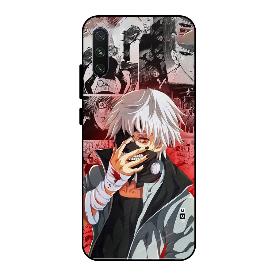 Kaneki Ken Manga Style Metal Back Case for Mi A3