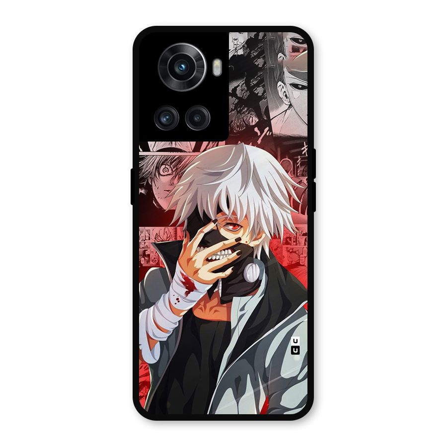 Kaneki Ken Manga Style Metal Back Case for OnePlus 10R