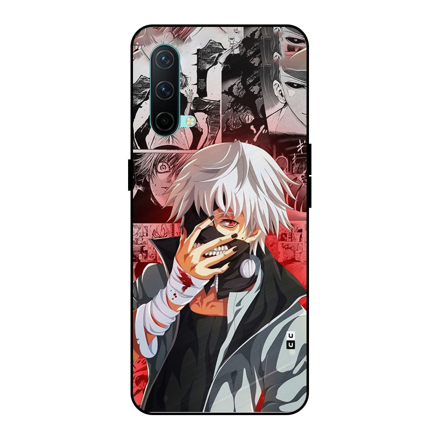 Kaneki Ken Manga Style Metal Back Case for OnePlus Nord CE 5G