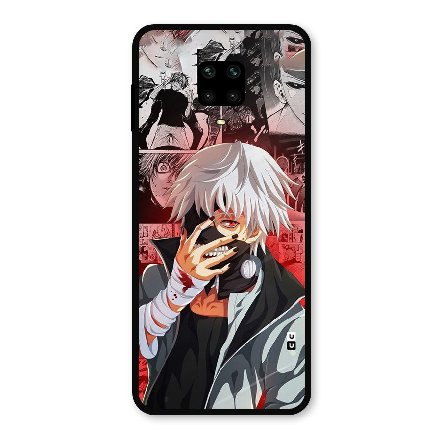 Kaneki Ken Manga Style Metal Back Case for Poco M2