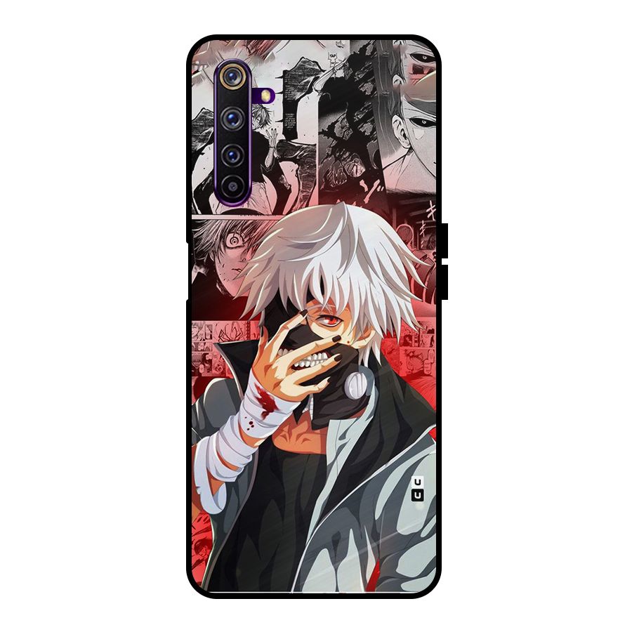 Kaneki Ken Manga Style Metal Back Case for Realme 6 Pro