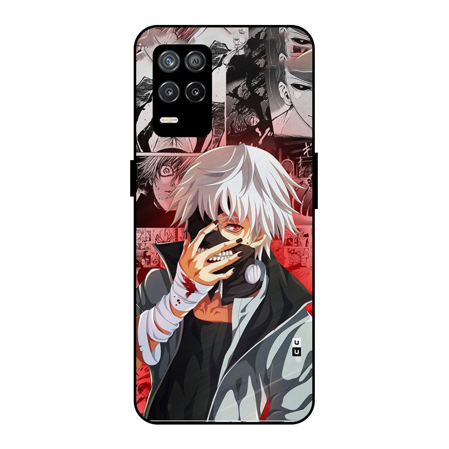 Kaneki Ken Manga Style Metal Back Case for Realme 8 5G