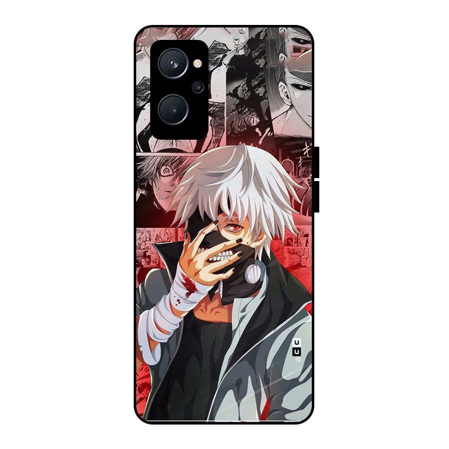 Kaneki Ken Manga Style Metal Back Case for Realme 9i 5G