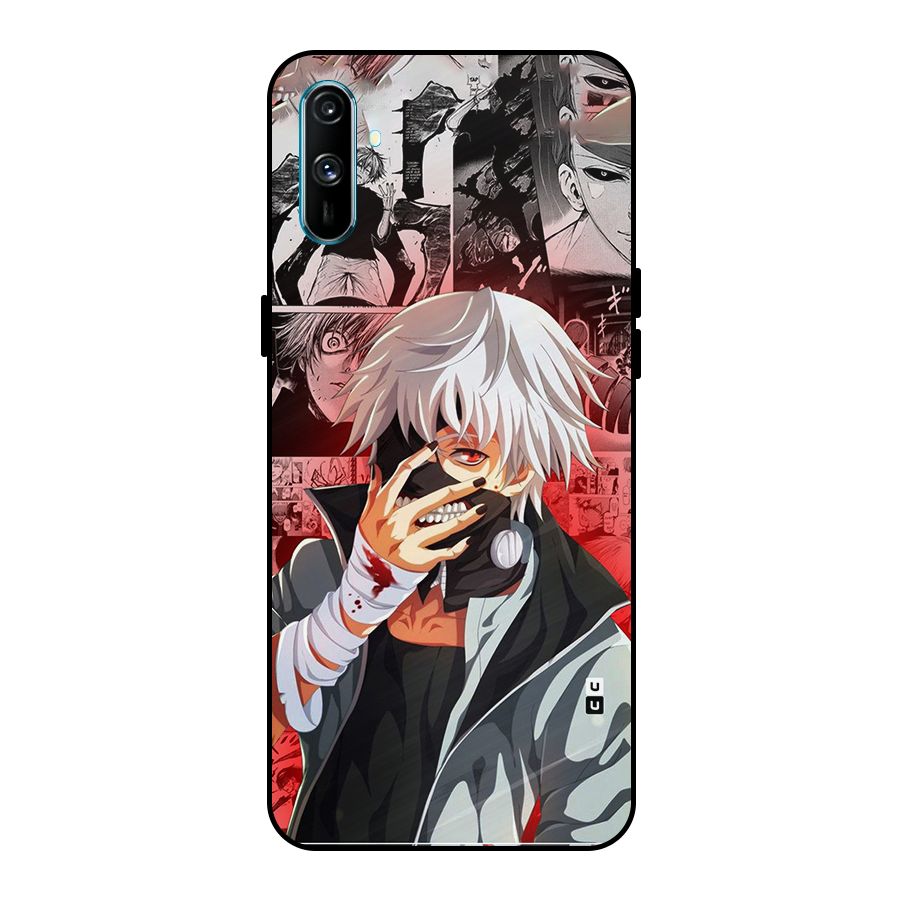 Kaneki Ken Manga Style Metal Back Case for Realme C3