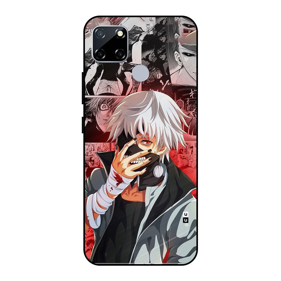 Kaneki Ken Manga Style Metal Back Case for Realme Narzo 20