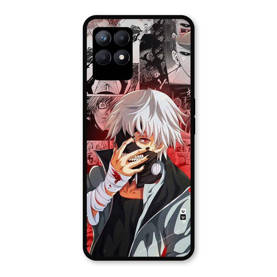Kaneki Ken Manga Style Metal Back Case for Realme Narzo 50
