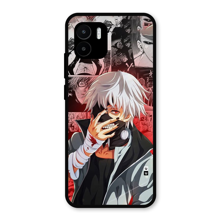 Kaneki Ken Manga Style Metal Back Case for Redmi A1