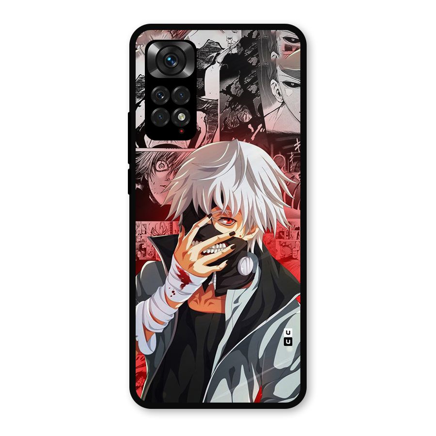 Kaneki Ken Manga Style Metal Back Case for Redmi Note 11s