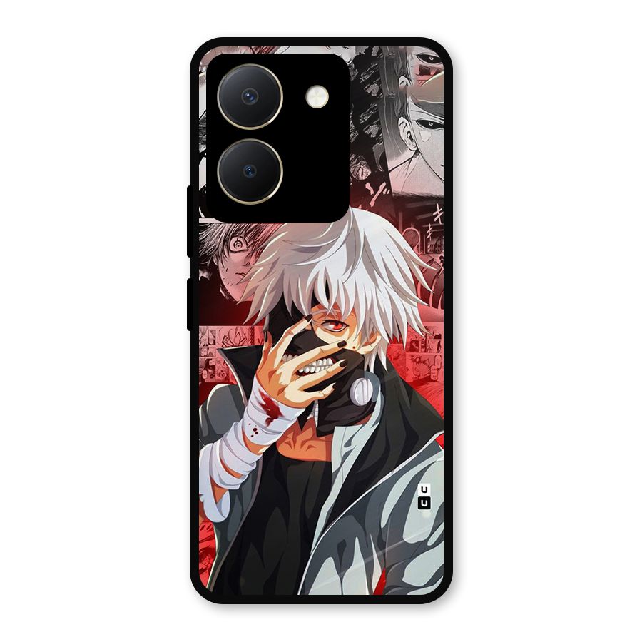 Kaneki Ken Manga Style Metal Back Case for Vivo Y36