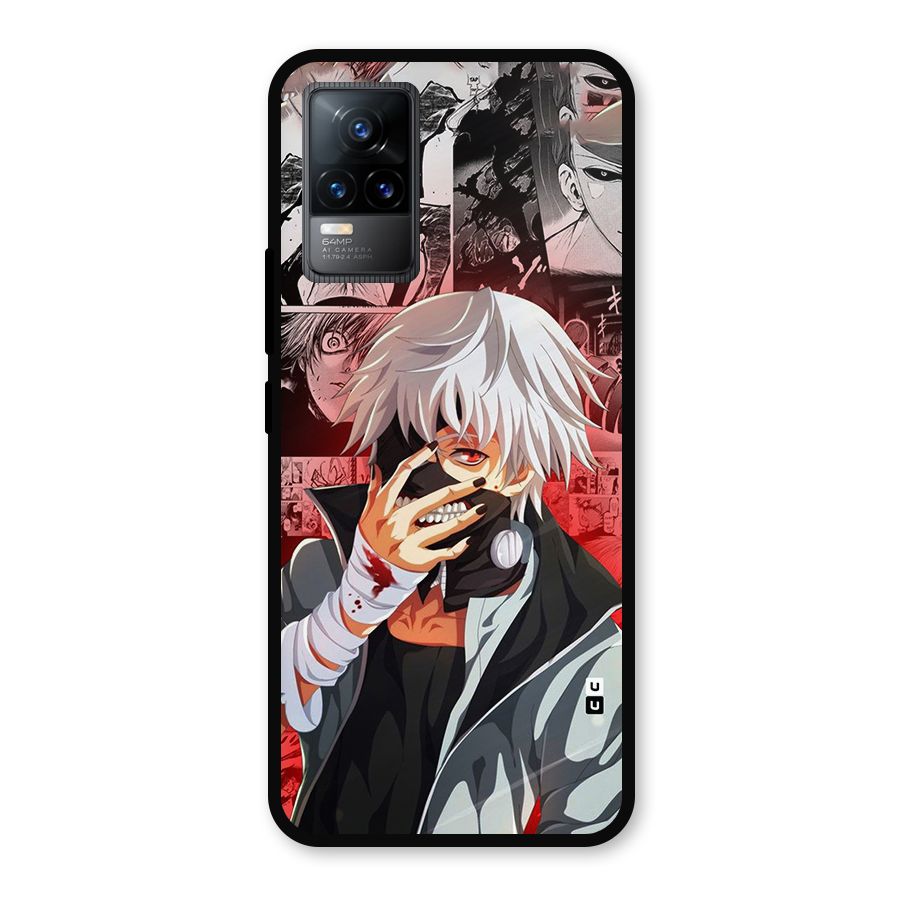 Kaneki Ken Manga Style Metal Back Case for Vivo Y73