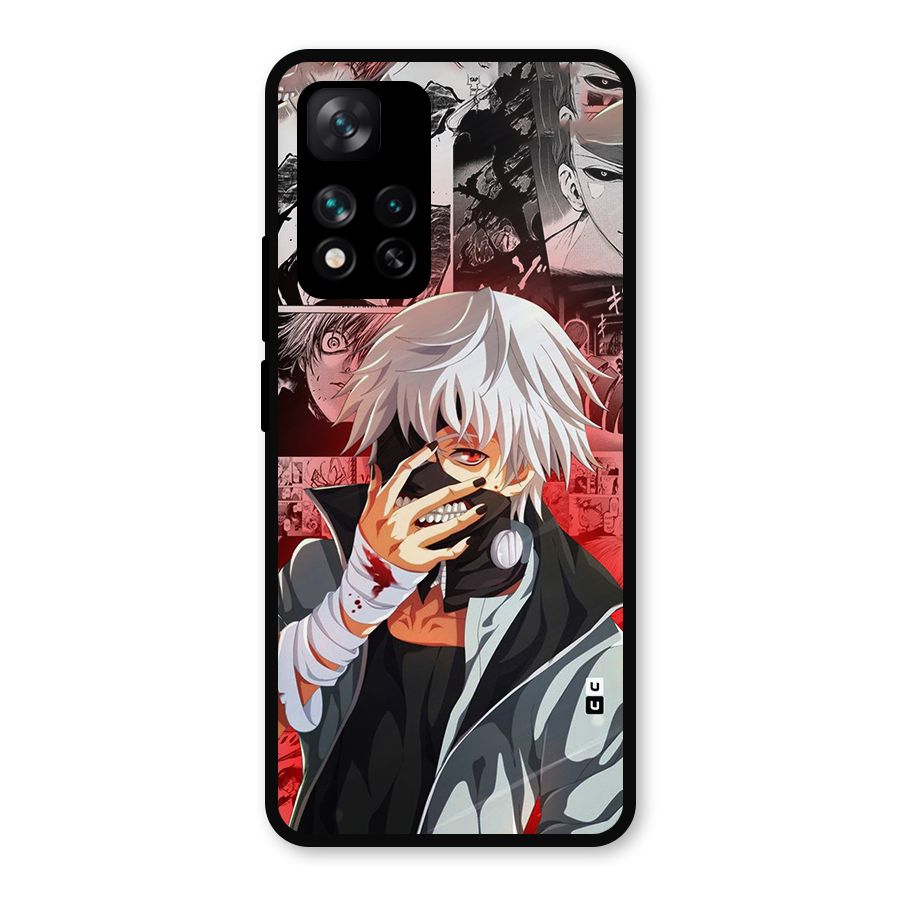 Kaneki Ken Manga Style Metal Back Case for Xiaomi 11i Hypercharge 5G