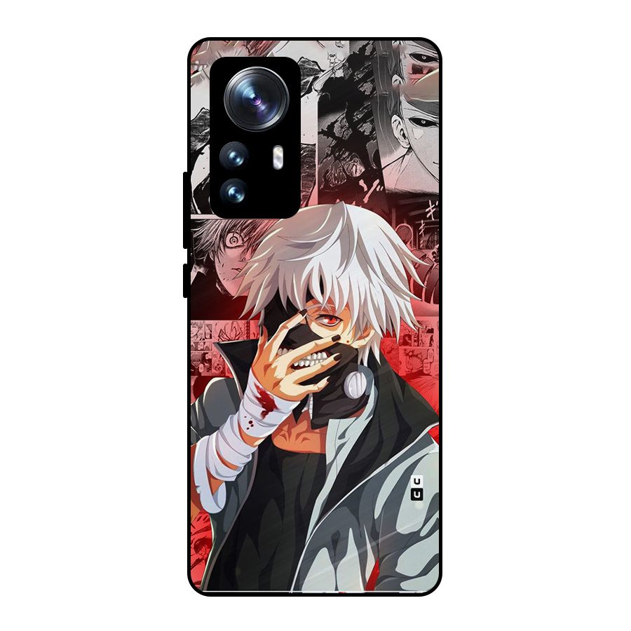 Kaneki Ken Manga Style Metal Back Case for Xiaomi 12 Pro