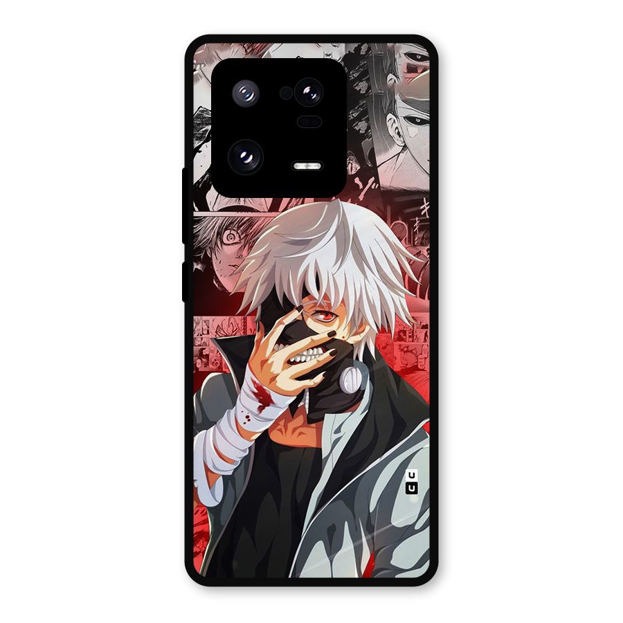 Kaneki Ken Manga Style Metal Back Case for Xiaomi 13 Pro
