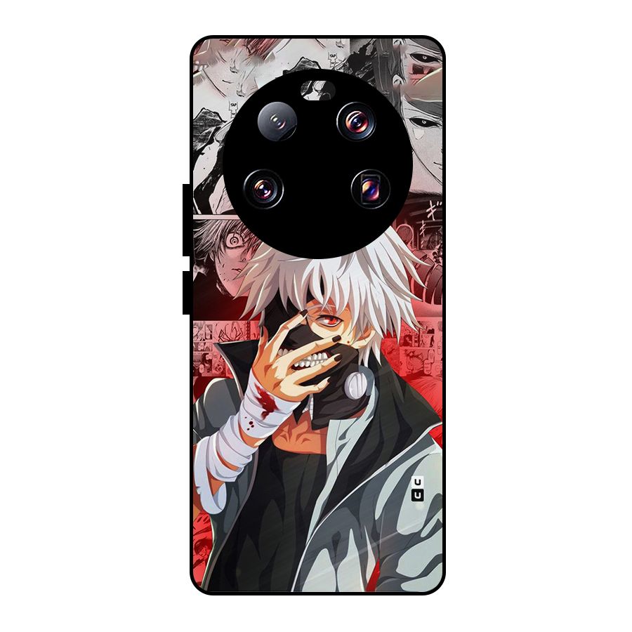 Kaneki Ken Manga Style Metal Back Case for Xiaomi 13 Ultra