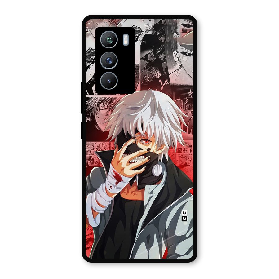 Kaneki Ken Manga Style Metal Back Case for iQOO 9 SE