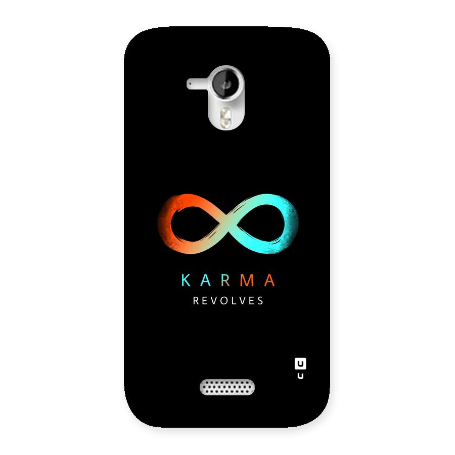 Karma Revolves Back Case for Canvas HD A116