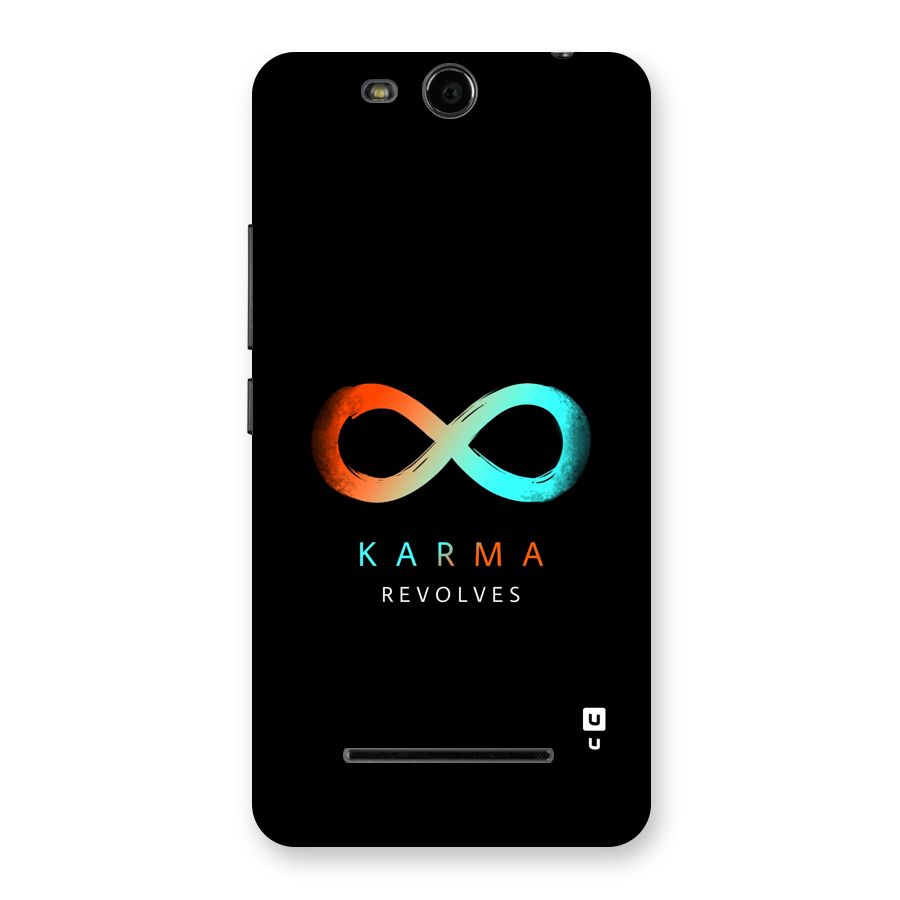 Karma Revolves Back Case for Canvas Juice 3 Q392