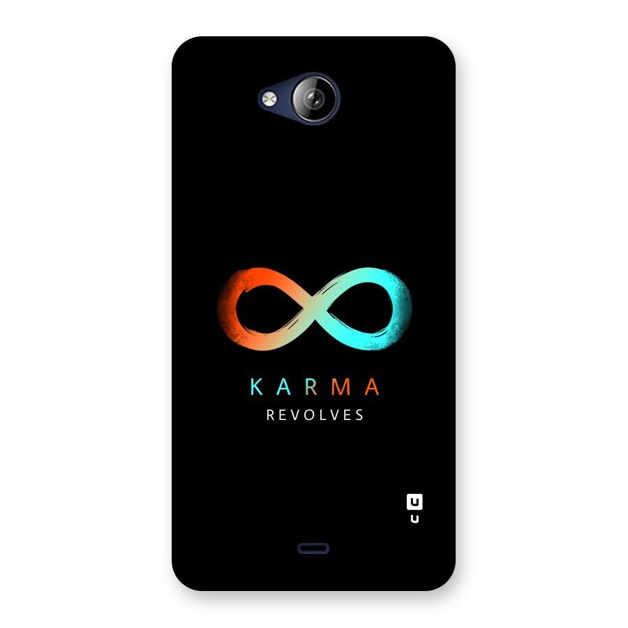 Karma Revolves Back Case for Canvas Play Q355