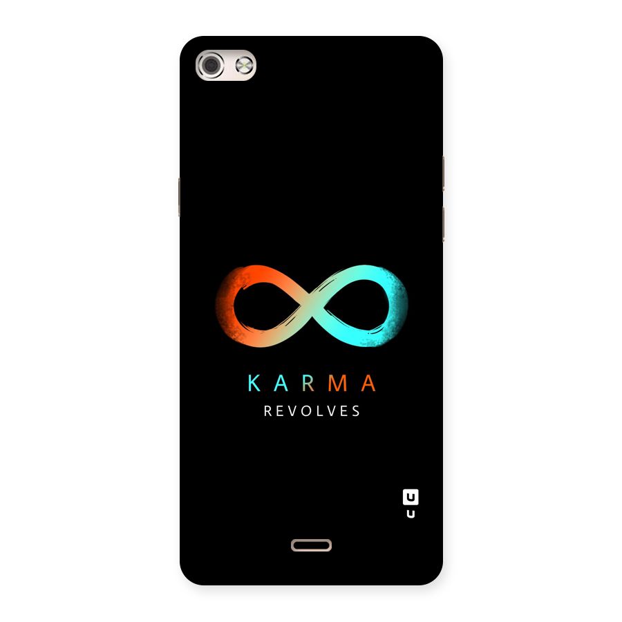 Karma Revolves Back Case for Canvas Silver 5