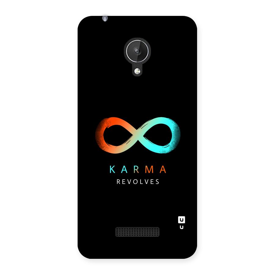 Karma Revolves Back Case for Canvas Spark Q380