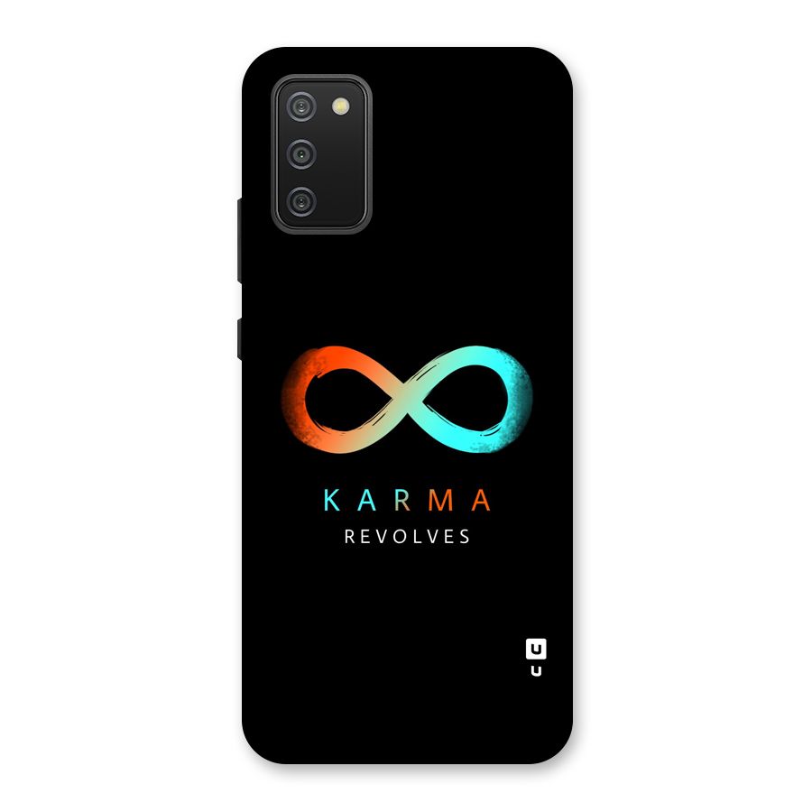 Karma Revolves Back Case for Galaxy F02s