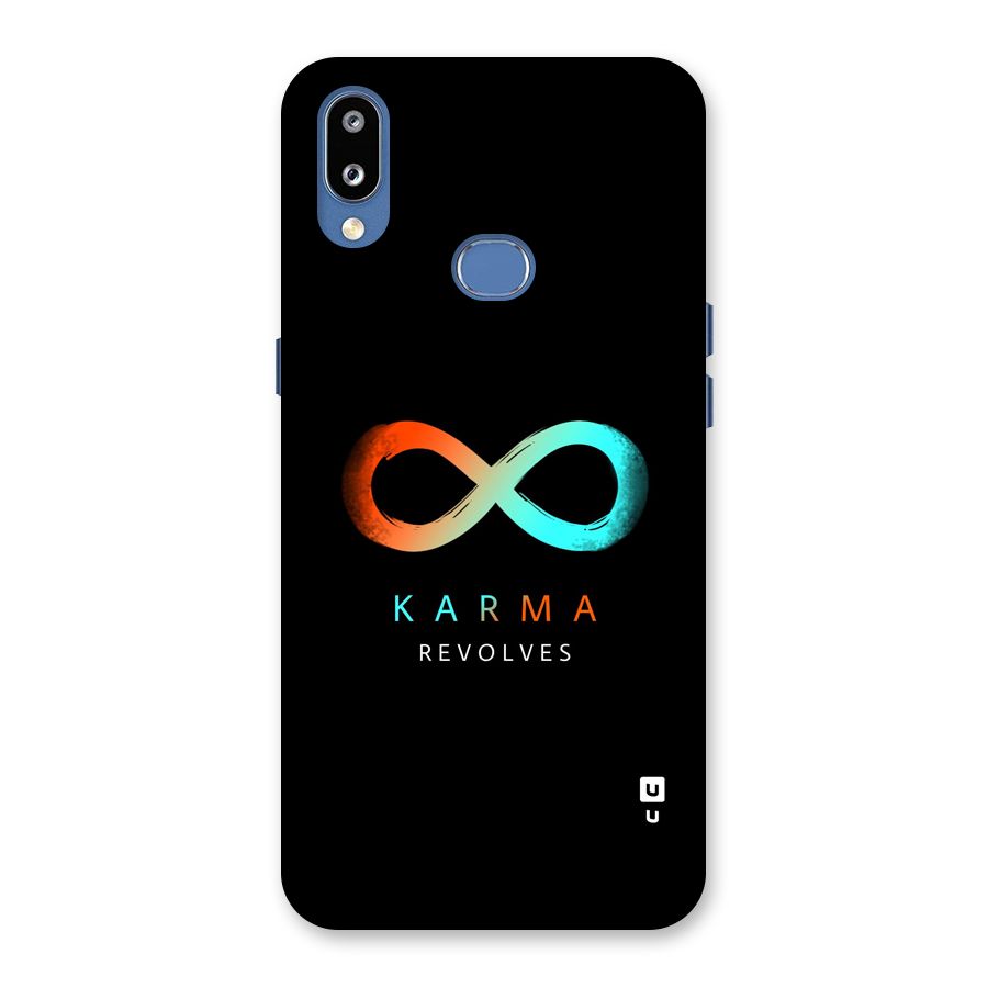 Karma Revolves Back Case for Galaxy M01s