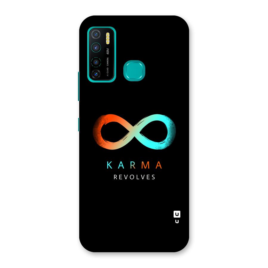 Karma Revolves Back Case for Infinix Hot 9 Pro