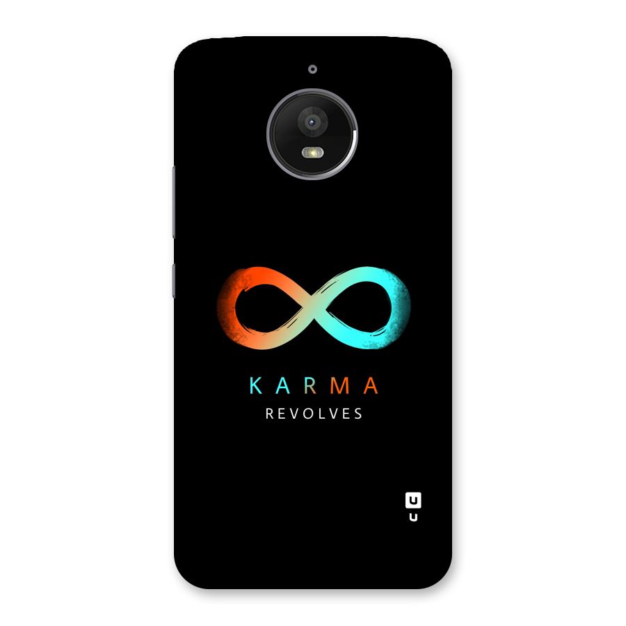 Karma Revolves Back Case for Moto E4 Plus
