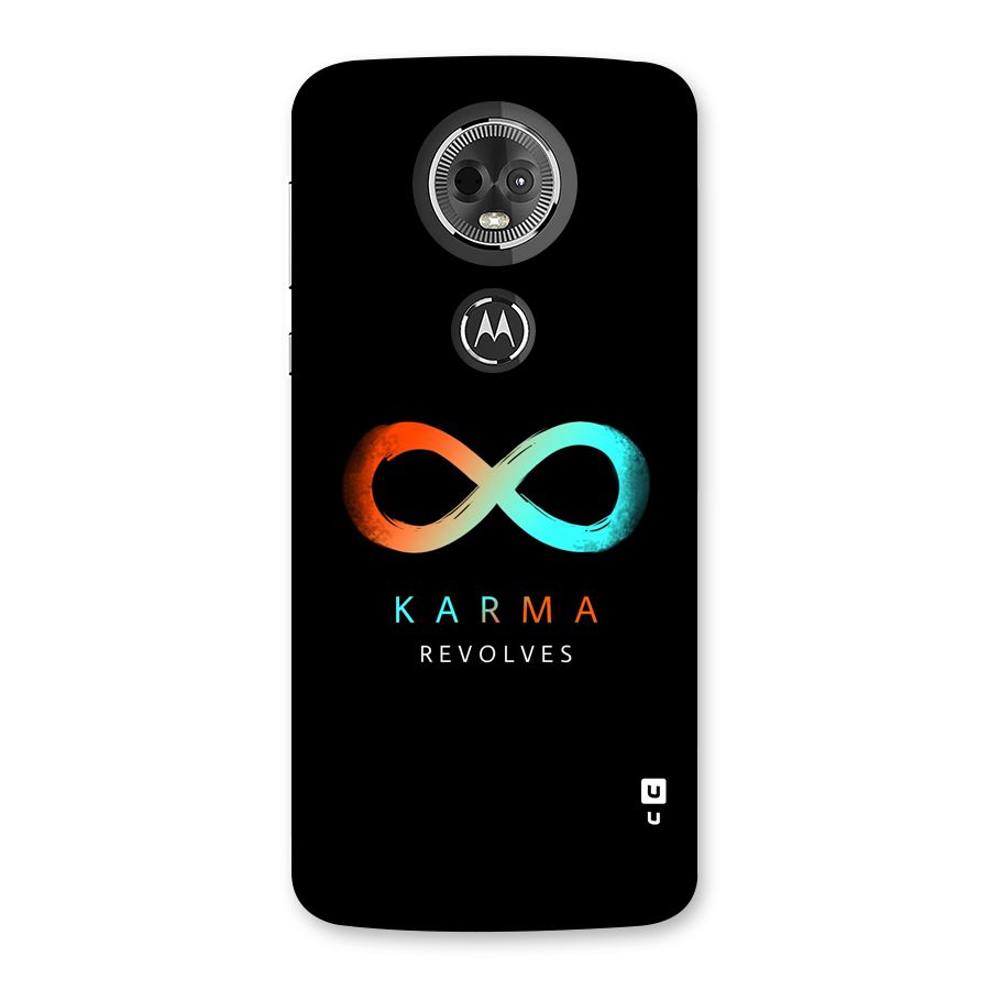 Karma Revolves Back Case for Moto E5 Plus