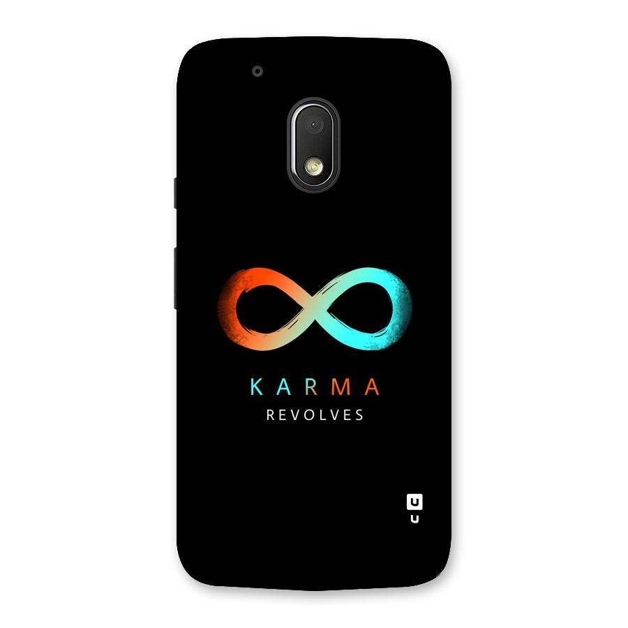 Karma Revolves Back Case for Moto G4 Play
