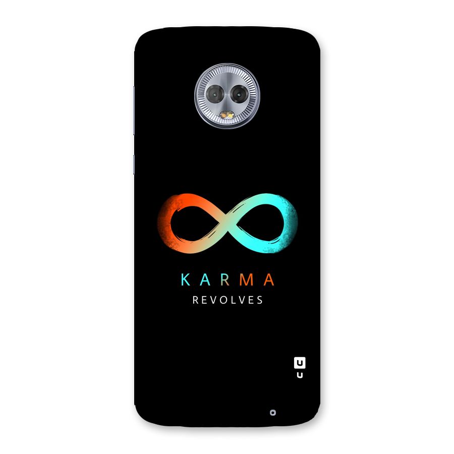 Karma Revolves Back Case for Moto G6 Plus