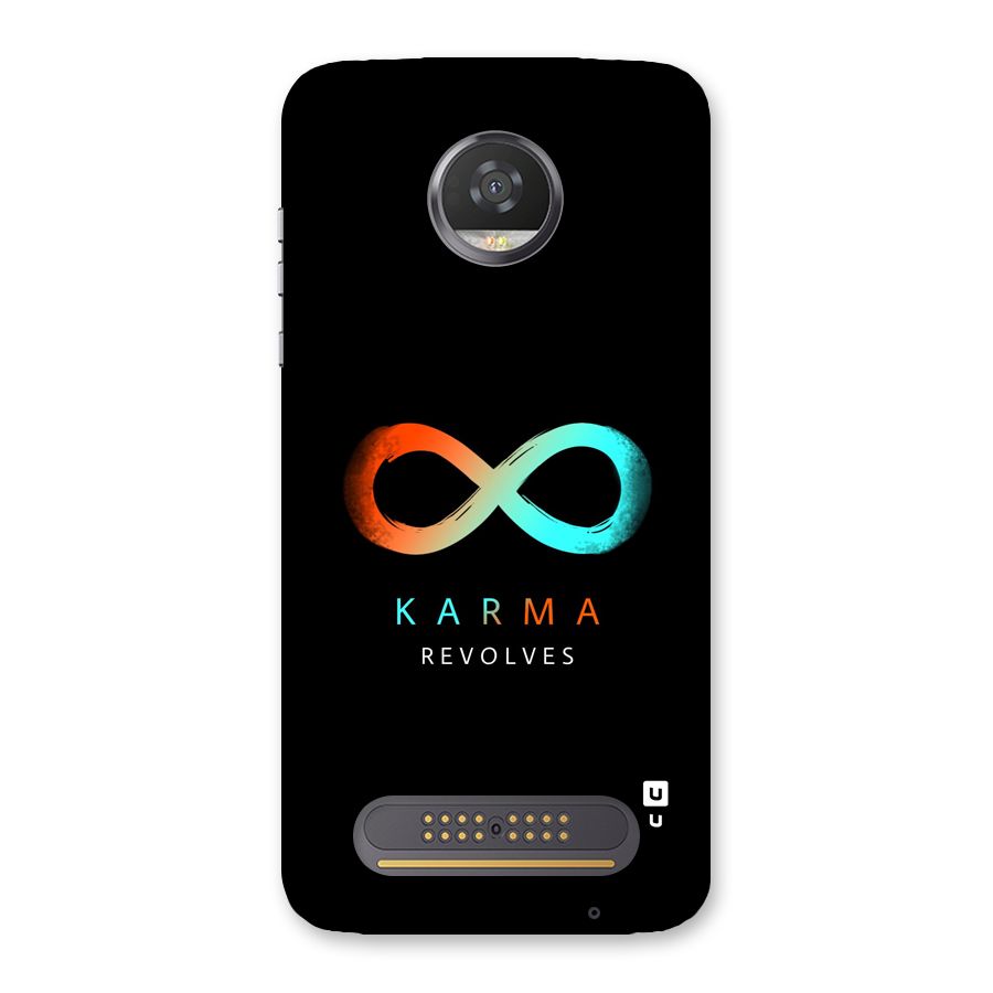 Karma Revolves Back Case for Moto Z2 Play