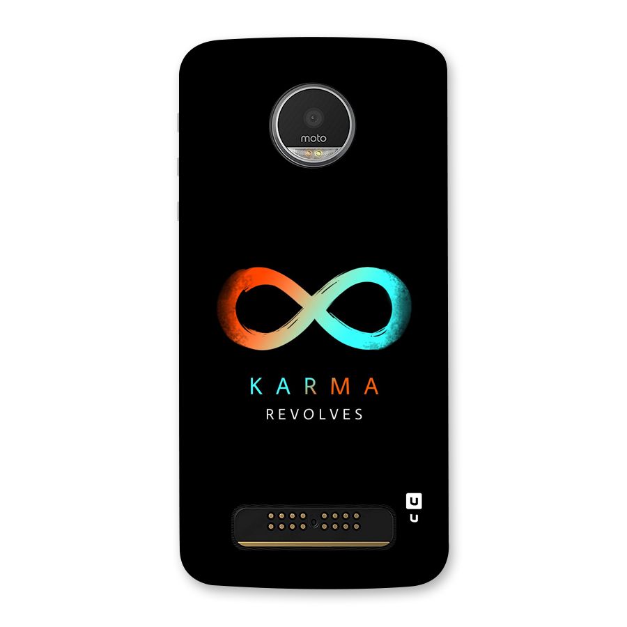 Karma Revolves Back Case for Moto Z Play