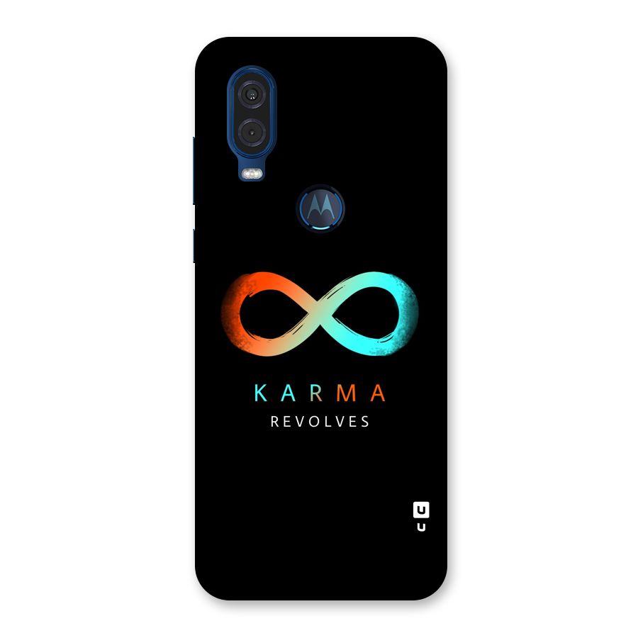 Karma Revolves Back Case for Motorola One Vision