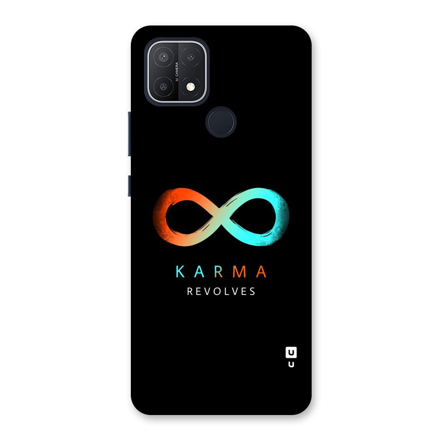 Karma Revolves Back Case for Oppo A15
