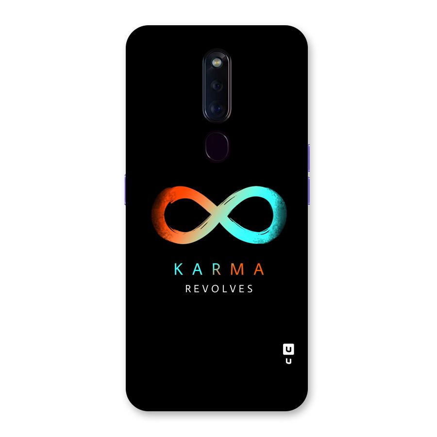 Karma Revolves Back Case for Oppo F11 Pro