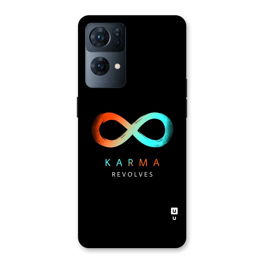 Karma Revolves Back Case for Oppo Reno7 Pro 5G