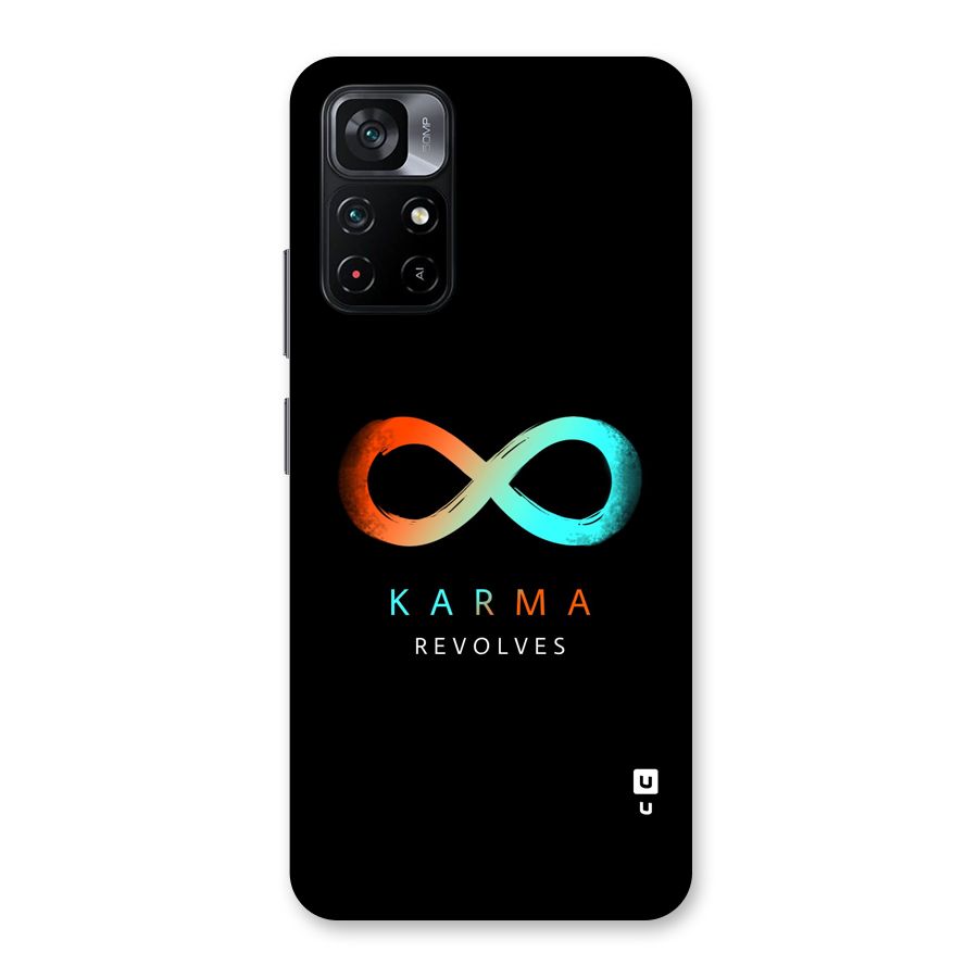 Karma Revolves Back Case for Poco M4 Pro 5G