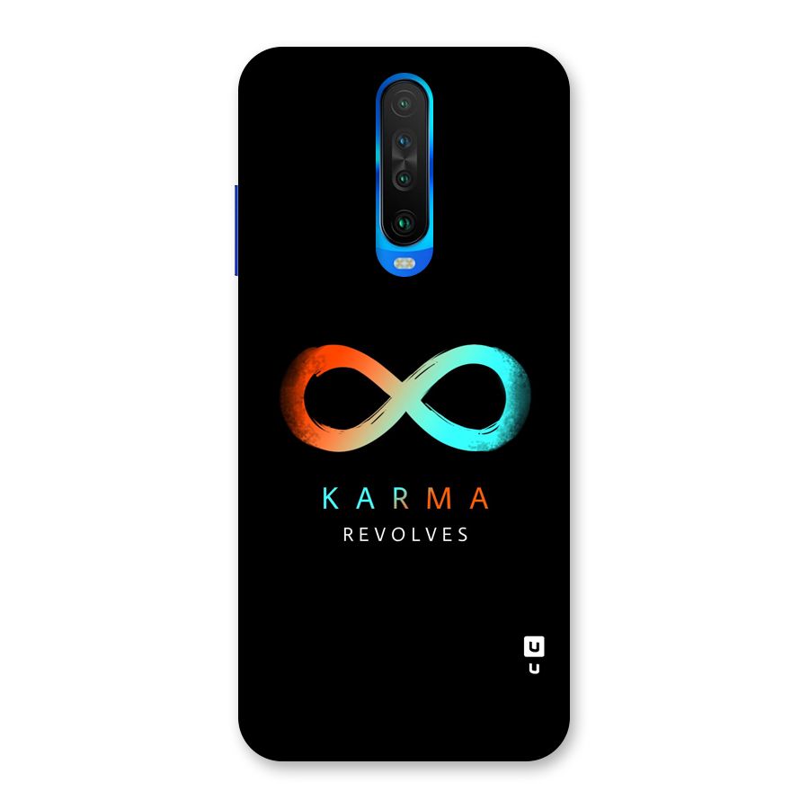 Karma Revolves Back Case for Poco X2