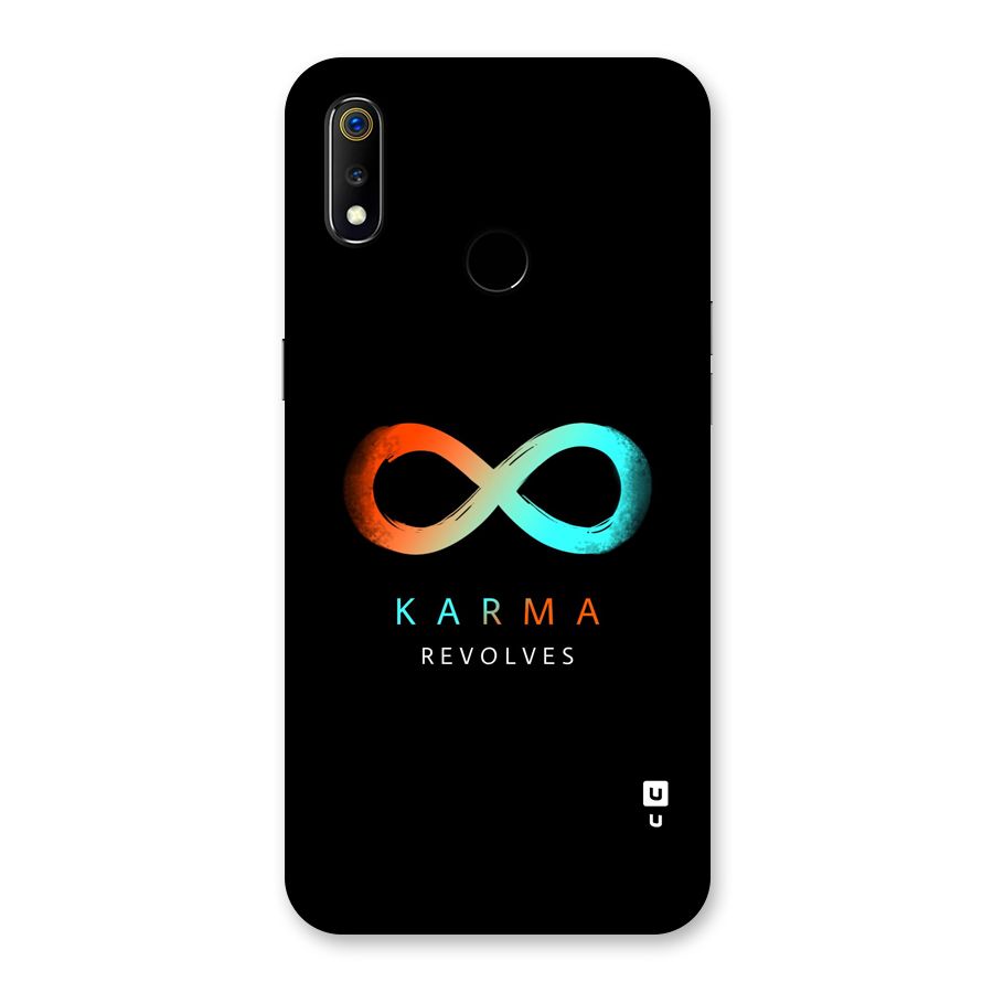 Karma Revolves Back Case for Realme 3