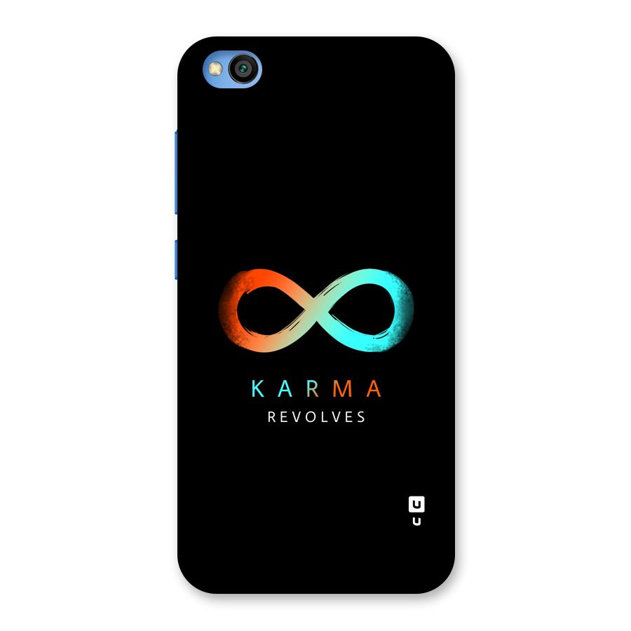 Karma Revolves Back Case for Redmi Go