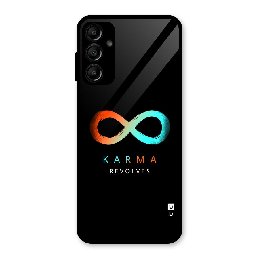 Karma Revolves Glass Back Case for Galaxy A14 5G