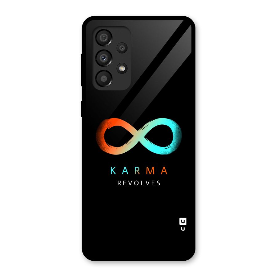 Karma Revolves Glass Back Case for Galaxy A33 5G