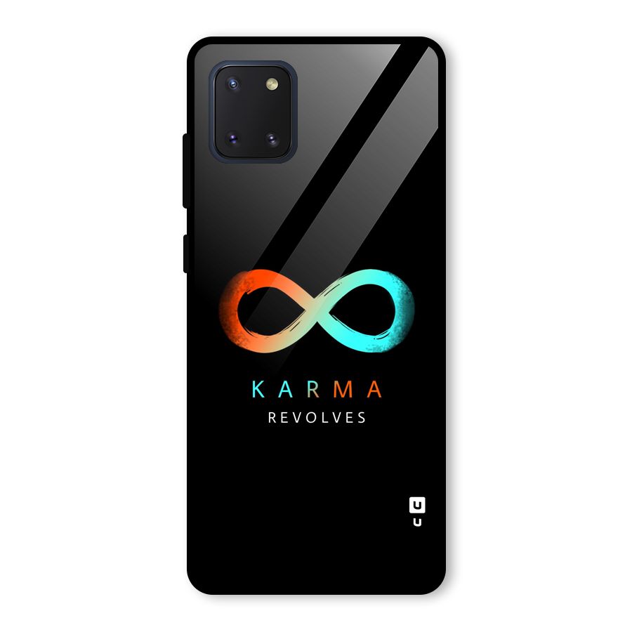 Karma Revolves Glass Back Case for Galaxy Note 10 Lite