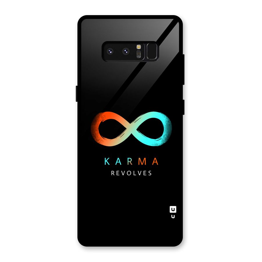 Karma Revolves Glass Back Case for Galaxy Note 8
