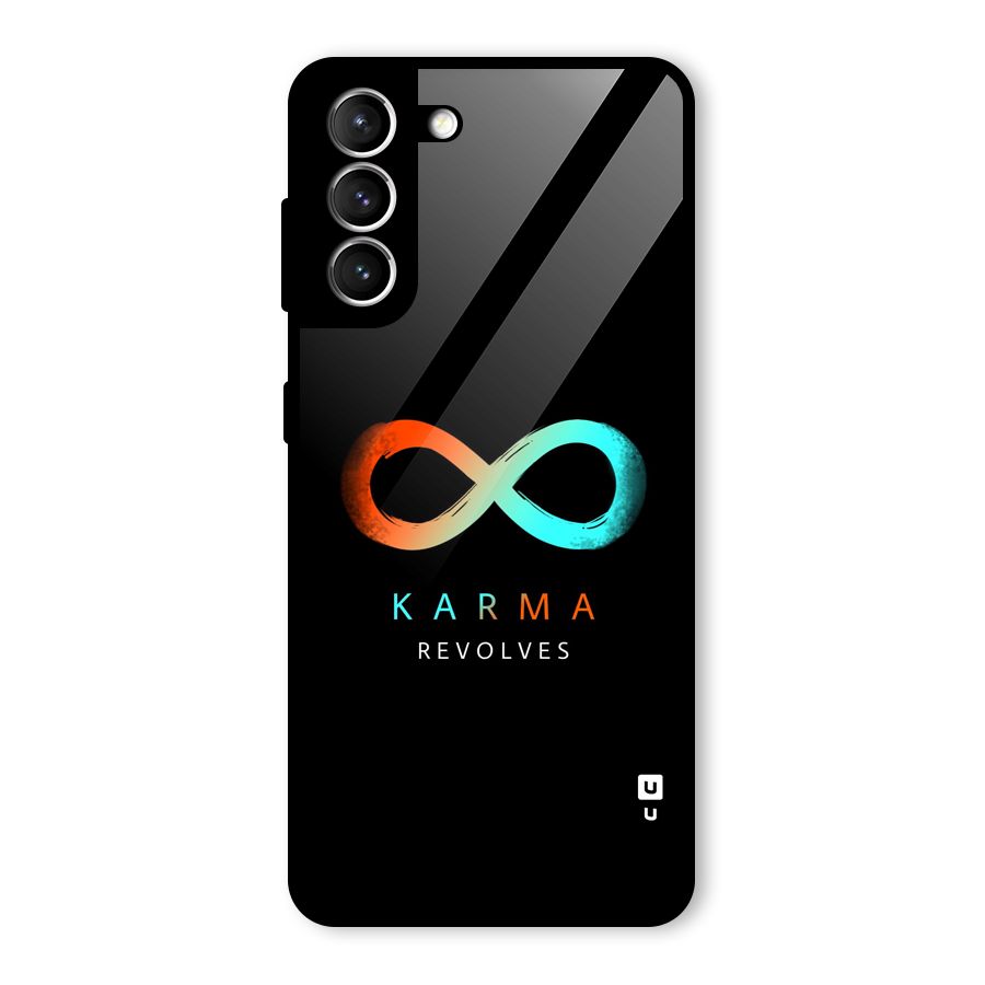 Karma Revolves Glass Back Case for Galaxy S21 5G