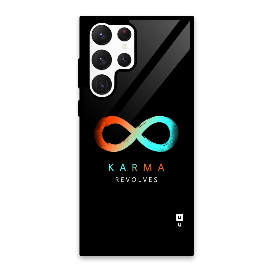 Karma Revolves Glass Back Case for Galaxy S22 Ultra 5G