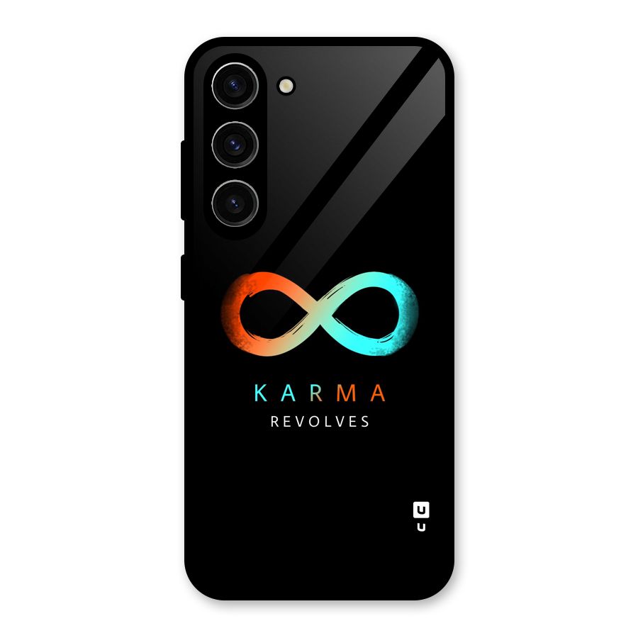 Karma Revolves Glass Back Case for Galaxy S23