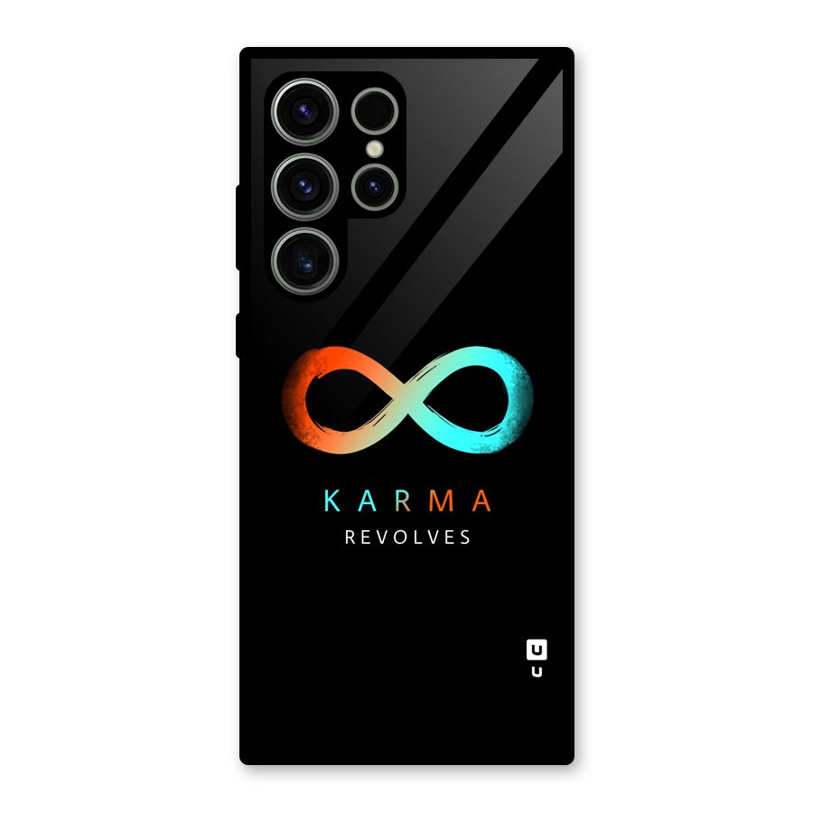 Karma Revolves Glass Back Case for Galaxy S23 Ultra