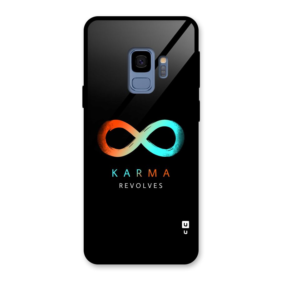 Karma Revolves Glass Back Case for Galaxy S9
